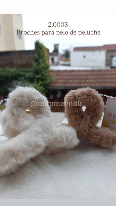 Broche peluche 
