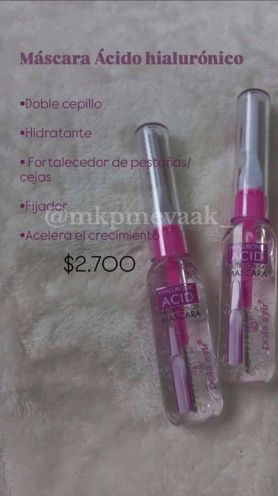 Máscara Ácido hialurónico para pestañas y cejas