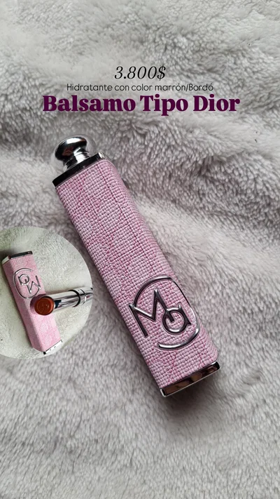 Balsamo Forrado Tipo Dior tono marron/bordo