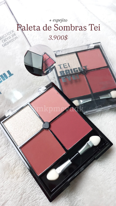 Sombras Tei con aplicador y espejito