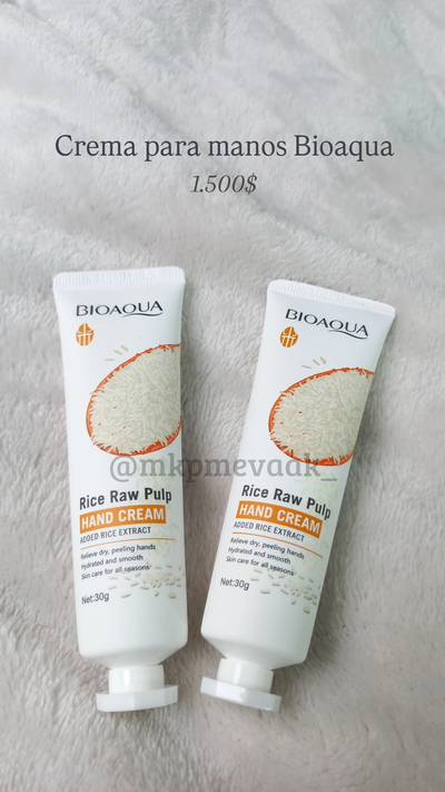 Crema para manos Bioaqua