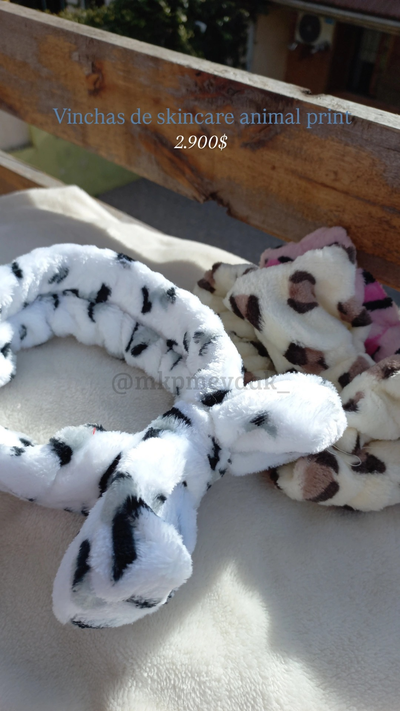 Vincha animal print
