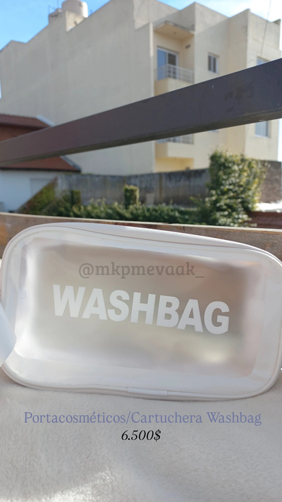Cartuchera/portacosmeticos grande washbag