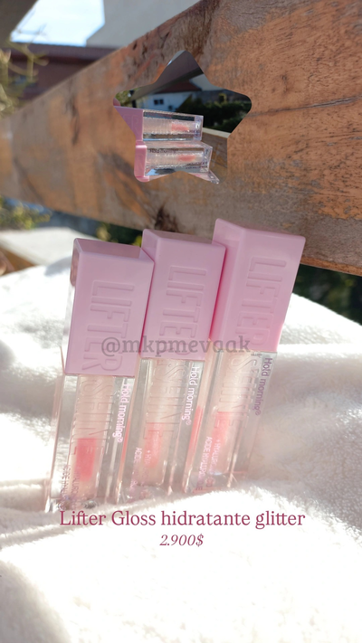 Lifter Gloss transparente glitter