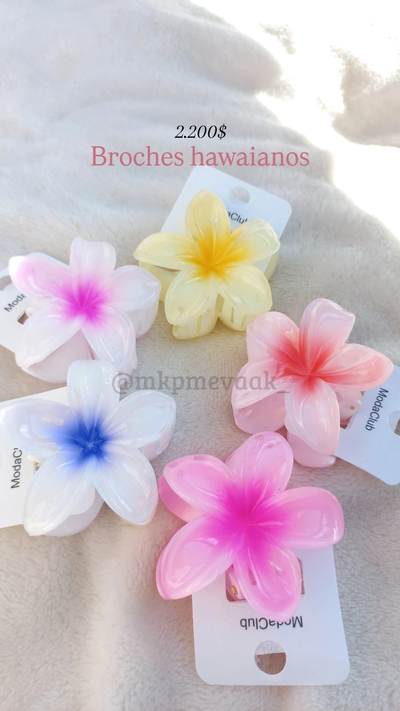 Broches hawaianos