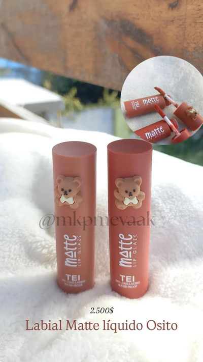 Labial Matte osito