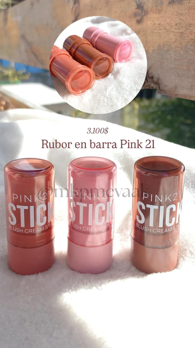 Rubor en barra pink 21