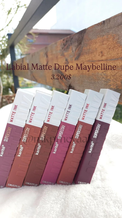 Labial Matte Dupe Maybelline
