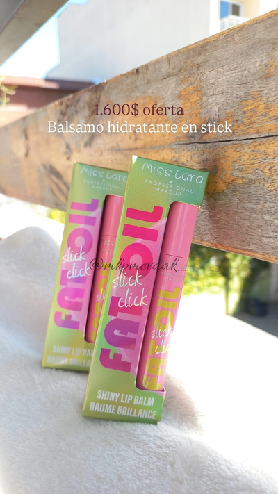 Fat oil en stick hidratante para labios oferta