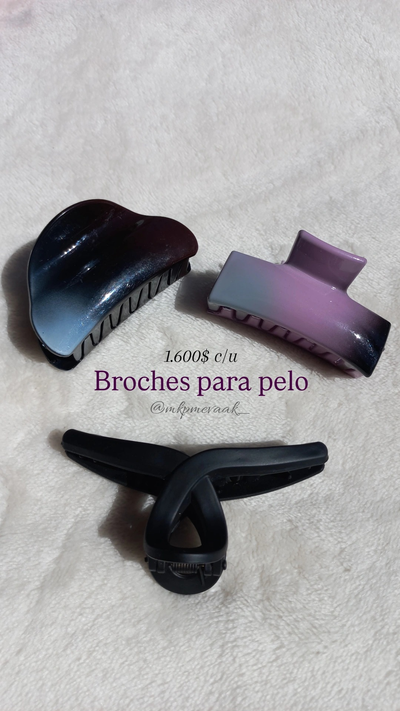 Broches para pelo