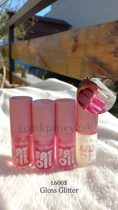 Gloss Glitter hidratante fat oil