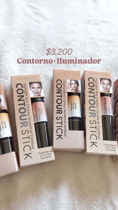 Contorno + iluminador en stick