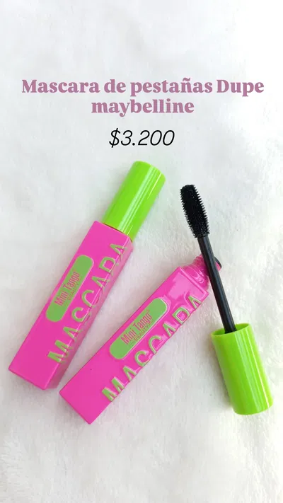 Mascara de pestañas mini tango dupe mayb