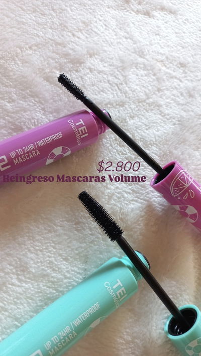 Mascara de pestañas Volume TEI waterproof