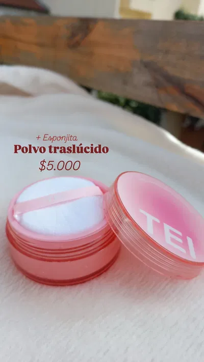 Polvo traslúcido Tei + Esponjita