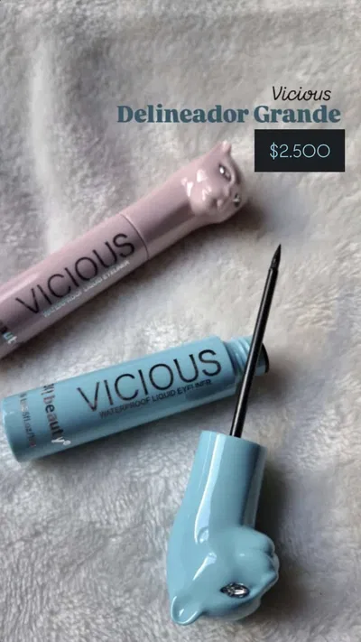 Delineador liquido vicious waterproof