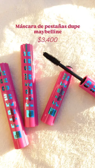 Mascara de pestañas firework dupe mayb