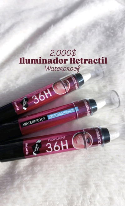 iluminador retractil waterproof