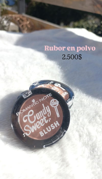 Rubor en polvo