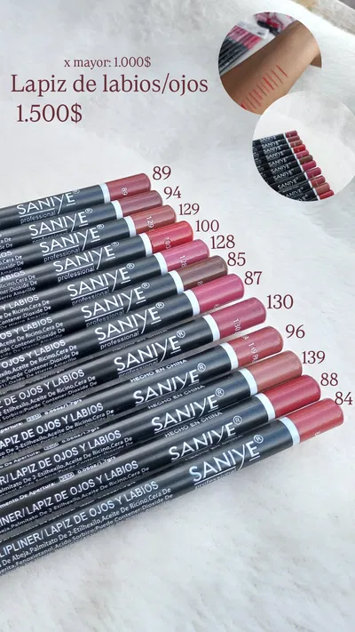Lapiz delineador de labios/ojos simil mac