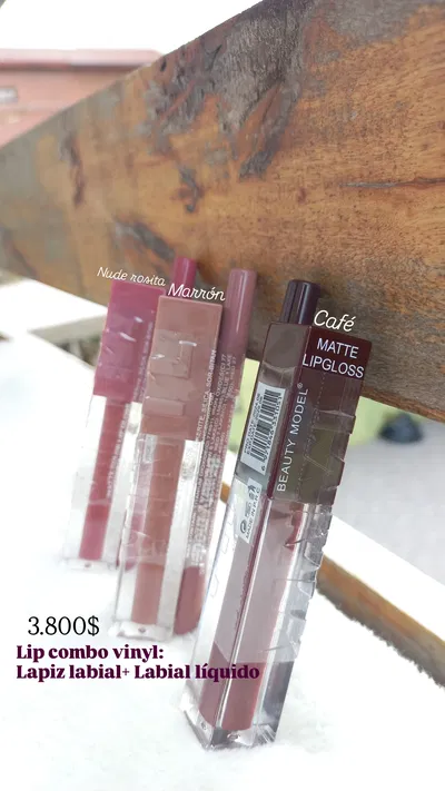 Lip combo vinyl: lapiz labial+ labial liquido
