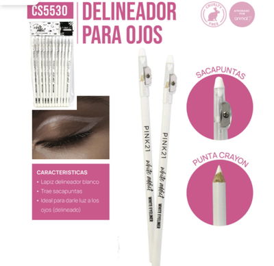 Delineador de ojos BLANCO