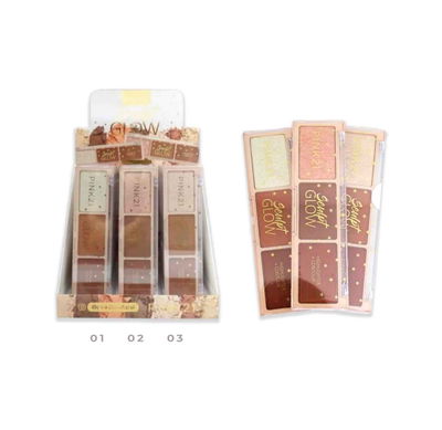PALETA DE ILUMINADOR+CONTORNO PINK 21