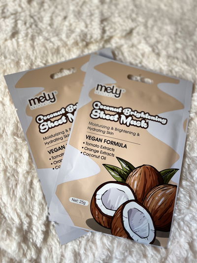 Mascarilla facial de coco 