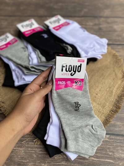 Soquetes Floyd - pack x3