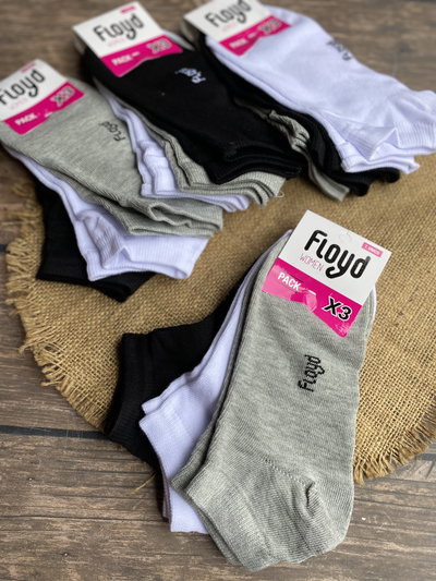 Soquetes Floyd - pack x3