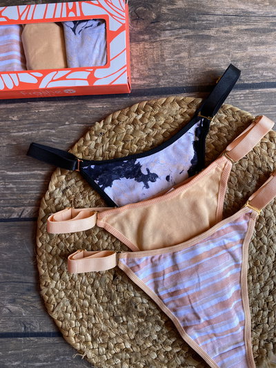 Less regulable ancho algodón - durazno