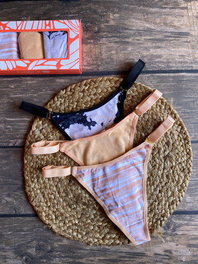 Less regulable ancho algodón - durazno