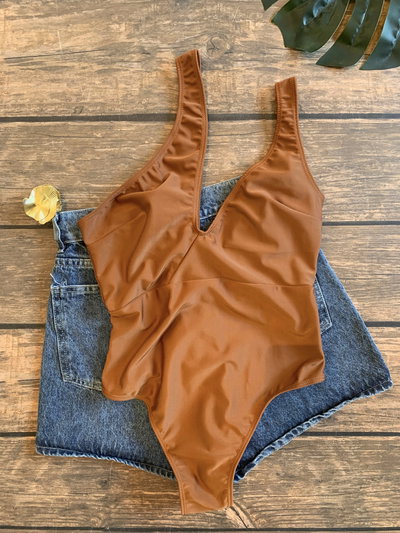 Enteriza Río caramelo