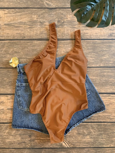 Enteriza Río caramelo