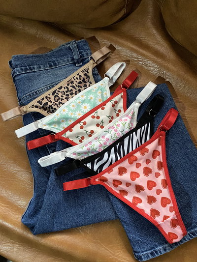 Less microfibra estampadas (regulable ancho)