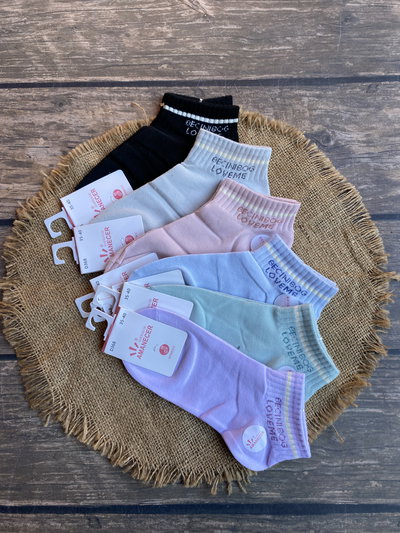 Soquetes Amanecer II - pack x3