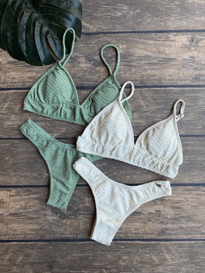 Bikini Lirio texturada