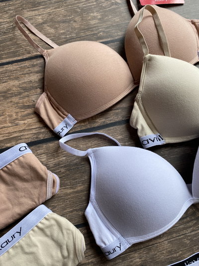 Avril Kaury de algodón - con vedetina