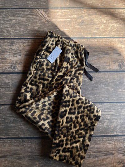 Pantalón pijama plush print