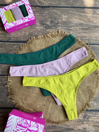 Colaless algodón lila