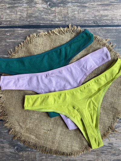 Colaless algodón lila