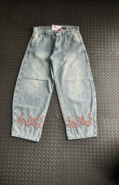 Jean Baggy Hot Wells