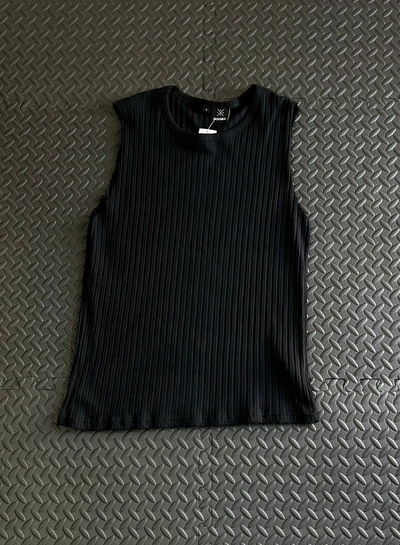 Musculosa Rib Black