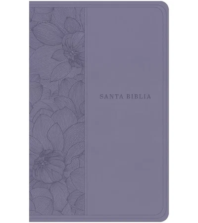 Biblia Nueva Traduccion Viviente Simil piel Morado