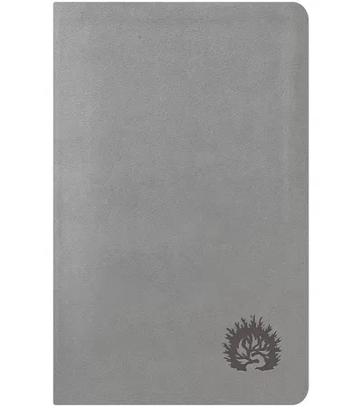 La Biblia De Estudio De La Reforma Nueva Biblia de las Americas Condensada Simil Piel Gris