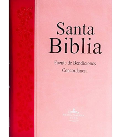 Pequeña Biblia Rosa índice Fuente De Bendición Reina Valera 1960