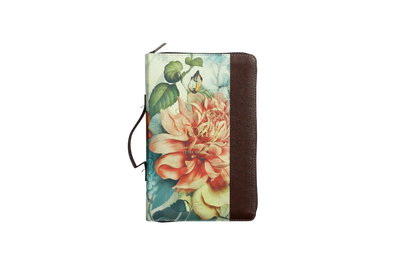 Biblia Mujer Flores Marrón RVR 1960