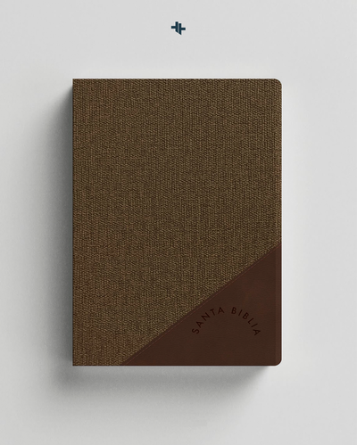 Biblia Rvr 60 Letra 12P 15 X 21 Tamano Manual, Cafe Duotono Simil Piel