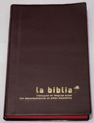 Biblia Traducción Lenguaje Actual deuterocanónicos bordó