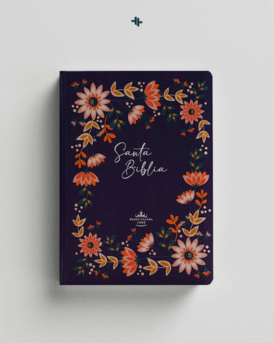 Biblia RVR 1960 · 17x23,5 cm · Fuente Bendición · Slim con margen · Canto rosa